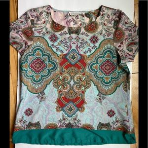 Sugarhill Boutique short sleeved top. Size 8